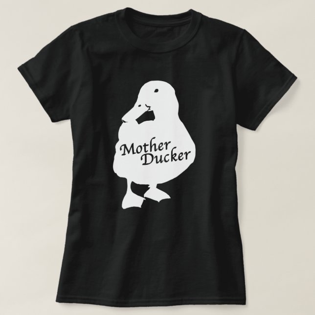 Mutter Ducker T - Shirt (Design vorne)