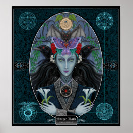 Mutter Dunkel. Poster