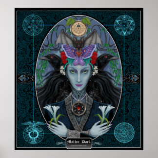 Mutter Dunkel. Poster
