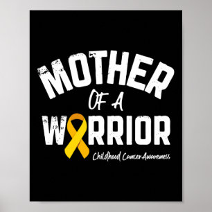 Mutter einer Mama zur Sensibilisierung für Krebs i Poster