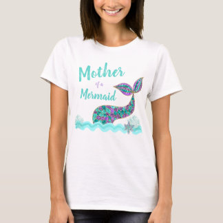 Mutter einer Meerjungfrau, Geburtstagshirt T-Shirt