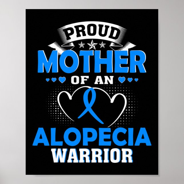 MUTTER EINES ALOPECIA-KRIEGERS POSTER (Vorne)