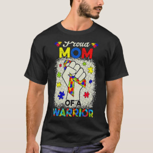 Mutter eines Autismuskriegers Unterstützerin T-Shirt