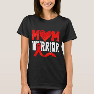 Mutter eines Herzens Kriegers Chd Herzkrankheit Be T-Shirt