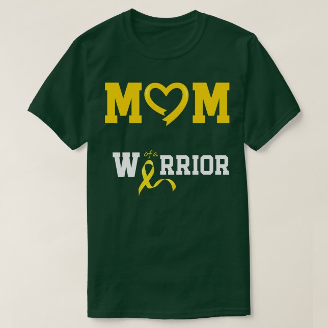 Mutter eines Kriegers T-Shirt (Design vorne)