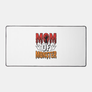 Mutter eines Monsters Vintage Halloween-Shirt-Desi Schreibtischunterlage