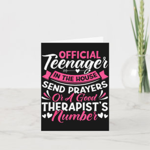 Mutter eines Teenagers lustige christliche Mutter Karte