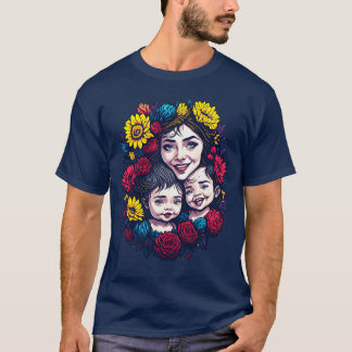 Mutter eines Zwillingsjungen T-Shirt
