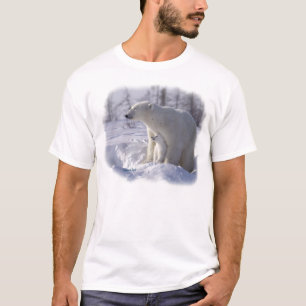 Mutter Eisbär und Junges T-Shirt