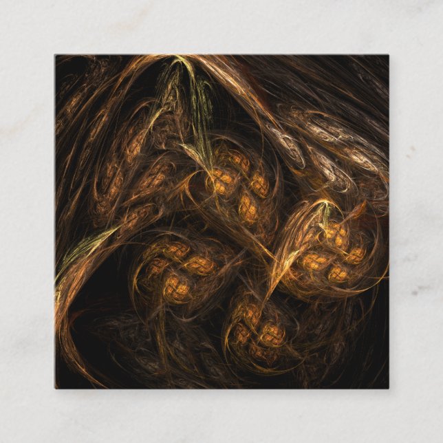 Mutter Erde Abstrakte Kunst Begleitkarte (Vorderseite)