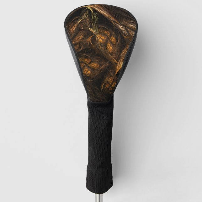 Mutter Erde Abstrakte Kunst Golf Headcover (Vorderseite)