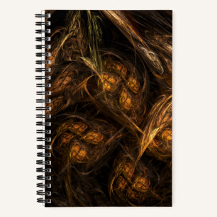 Mutter Erde Abstrakte Kunst Notizbuch