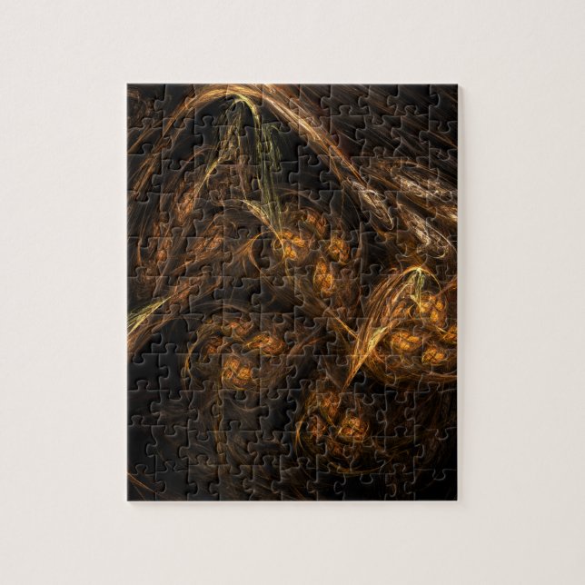 Mutter Erde Abstrakte Kunst Puzzle (Vertikal)