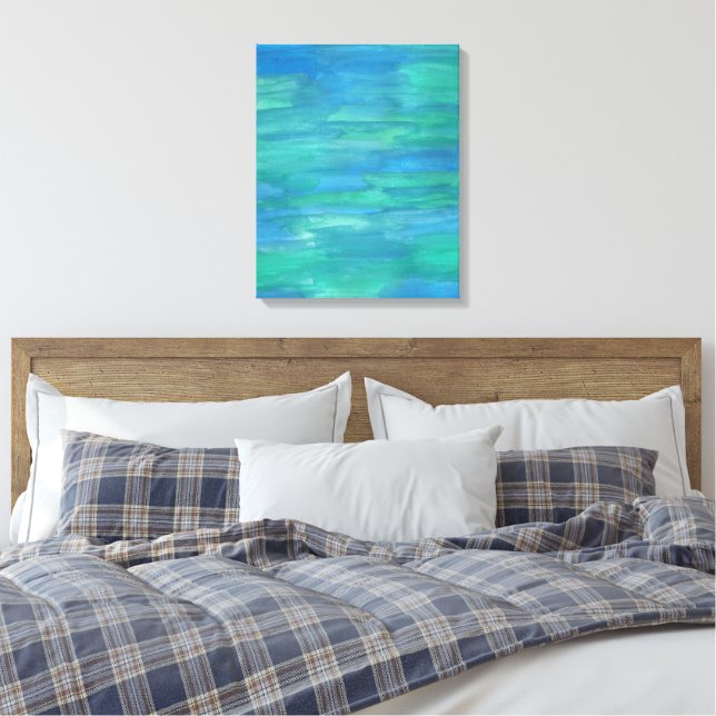 Mutter Erde Abstrakte Leinwand Kunst (Insitu (Schlafzimmer))