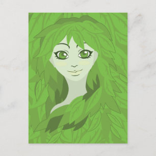 Mutter Erde (Awake) Postkarte