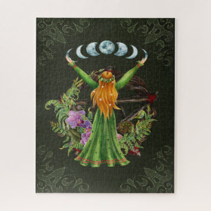 Mutter Erde Moon Goddess Puzzle