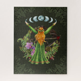 Mutter Erde Moon Goddess Puzzle