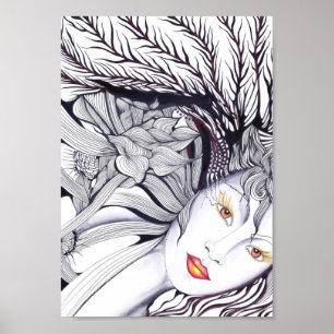 Mutter Erde - Pachamama Poster