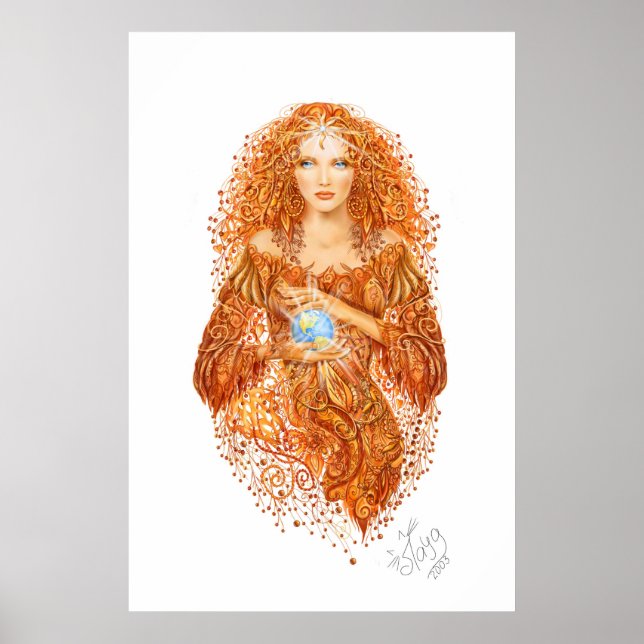 Mutter Erde Poster (Vorne)