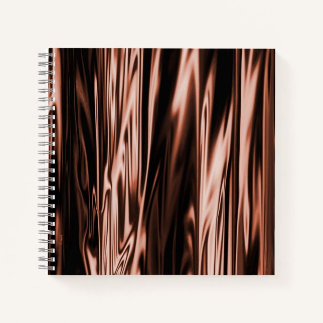 Mutter Erde Satin...... Notizbuch (Vorderseite)