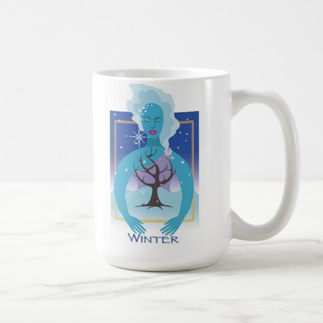 Mutter-Erdwinter Tasse (Rechts)