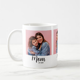 Mutter Erstellte Skript Schwarz 3 Foto Kaffeetasse