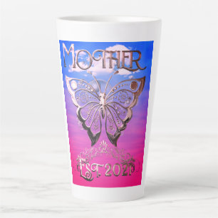 Mutter Est 2021 benutzerdefinierte Latte-Tasse Milchtasse