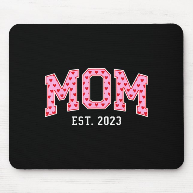 Mutter Est 2023 Mutter Muttertag Mousepad (Vorne)