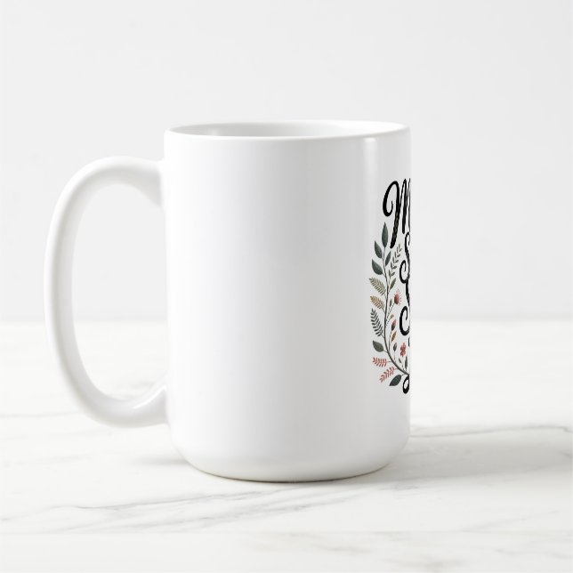 Mütter formen Seelen mit Liebe Kaffeetasse (Links)