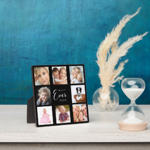 Mutter Foto Collage Schwarz-weiß Fotoplatte