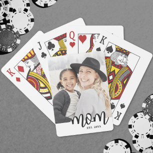 Mutter Foto Muttertag Spielkarten