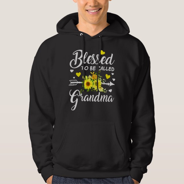 Mutter Frauen gesegnet, als Oma Mütter bezeichnet  Hoodie (Vorderseite)