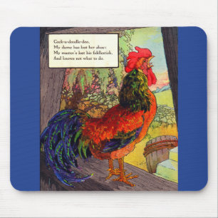 Mutter Gans aus den 1920er Jahren - Hahn Mousepad