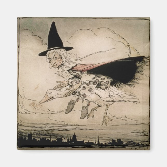 Mutter Gans, frontispiece of 'Mutter Gans The Ol Magnet (Vorne)