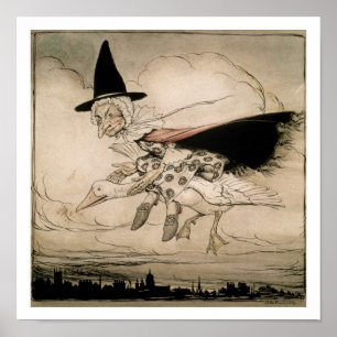 Mutter Gans, frontispiece of 'Mutter Gans The Ol Poster