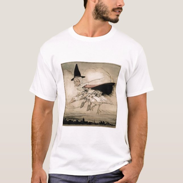 Mutter Gans, Frontispiz 'der Mutter Gans das Ol T-Shirt (Vorderseite)