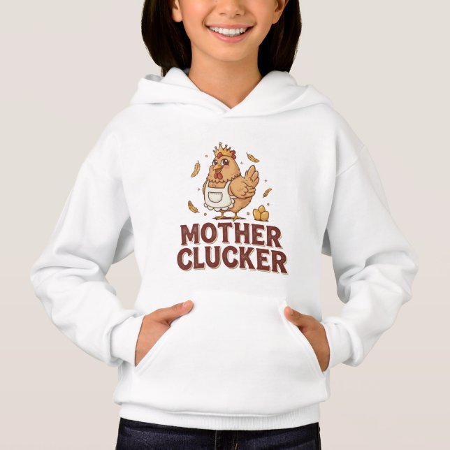 Mutter-Gänschen Hoodie (Vorderseite)