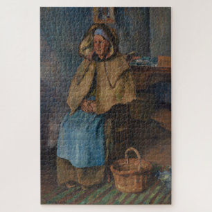 Mutter Gaspard, Pontoise von Camille Pissarro Puzzle