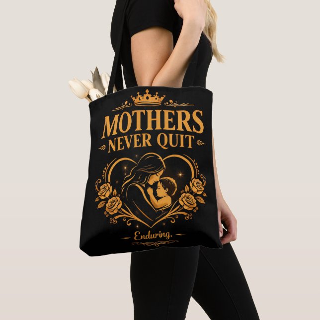 Mütter geben nie auf Tasche (Von Nahem)