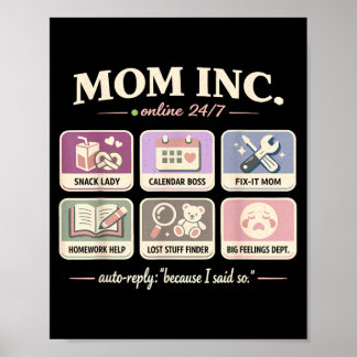 Mutter Geburtstagsgeschenke Lustige Frau Tops Mutt Poster