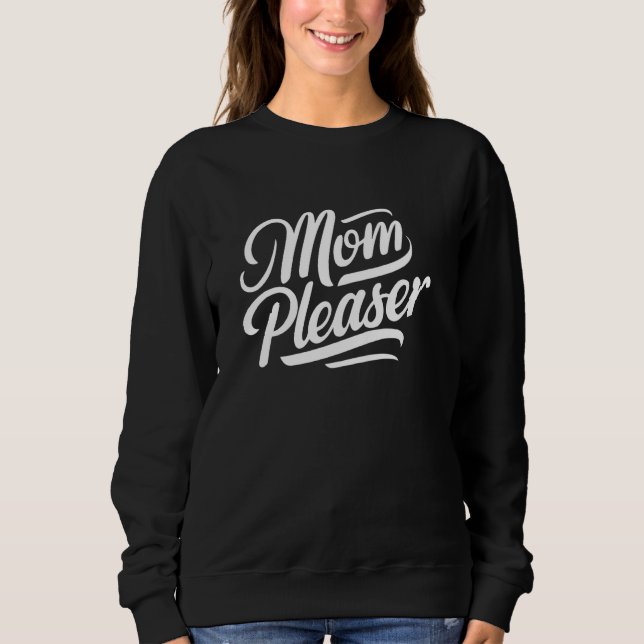Mutter-Gefallen Momas Lieblings-, Glatt, Süß, Imme Sweatshirt (Vorderseite)