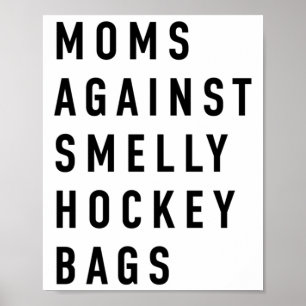 Mütter gegen stinkende Hockeytaschen Oversized Poster
