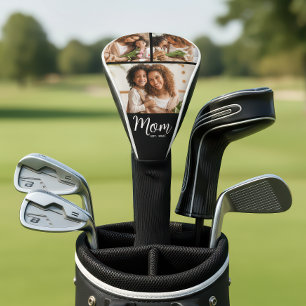 Mutter Gegründetes Datum Fett Schrift Modern 3 Fot Golf Headcover