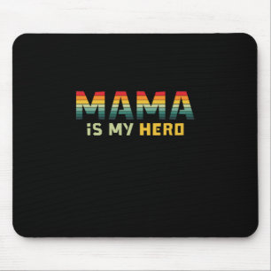 Mutter Geschenk Mama ist mein Held Mousepad
