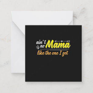 Mutter Geschenk Mama wie das, das ich Got habe Mitteilungskarte