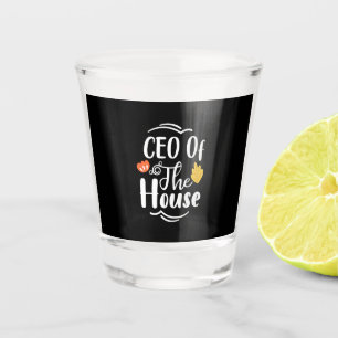 Mutter Geschenke CEO des Hauses Schnapsglas
