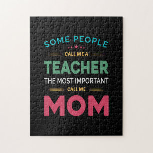 Mutter Geschenke, die manche Leute Lehrerin Mama n Puzzle