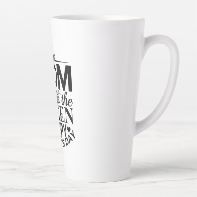 Mutter Geschenke Mama Sie sind die Königin Milchtasse (Rechts)