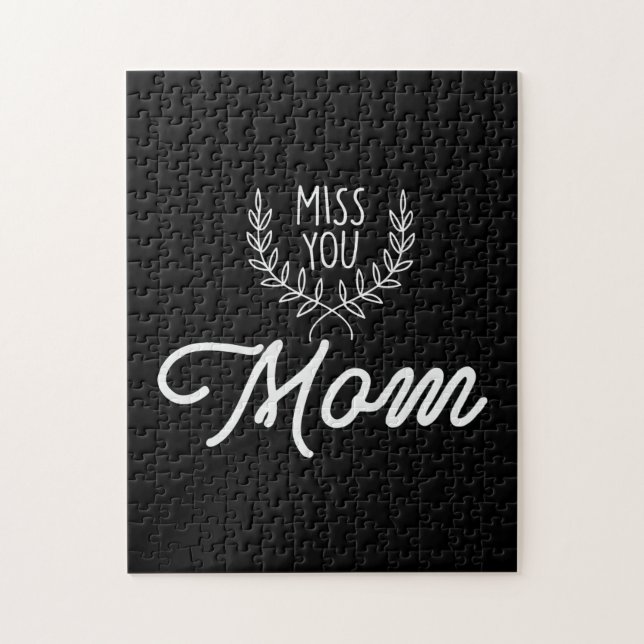 Mutter Geschenke Miss Sie Mama Puzzle (Vertikal)