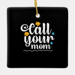Mutter Geschenke nennen Sie Ihre Mama Keramikornament